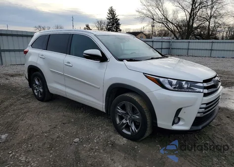 2017 Toyota Highlander Limited из США, поврежденный, VIN 5TDDZRFH3HS429067